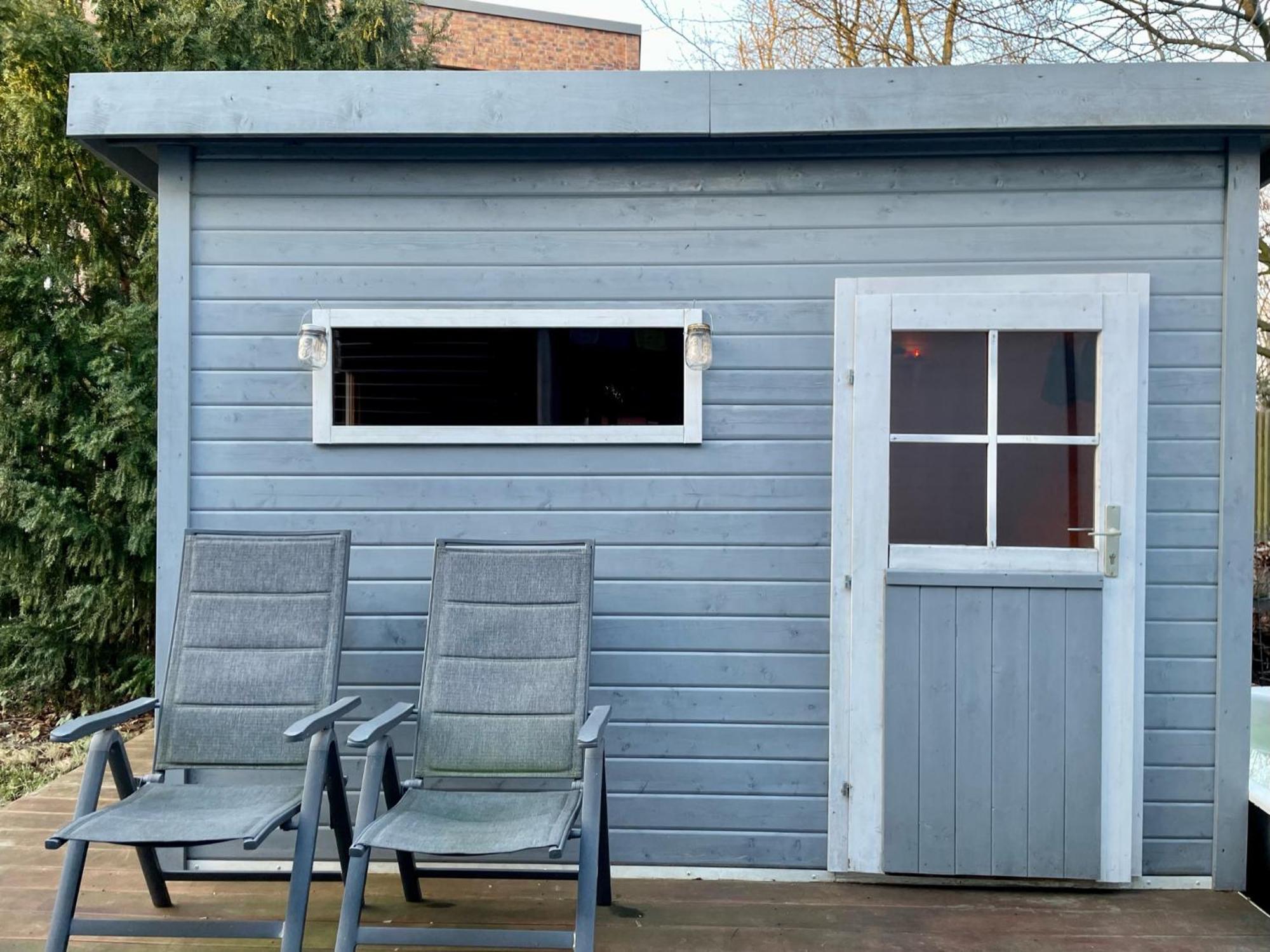Modernes Holzhaus Im Skandinavischen Stil Mit Sauna, Garten Und 2 Katzen Νόρντερστεντ Εξωτερικό φωτογραφία