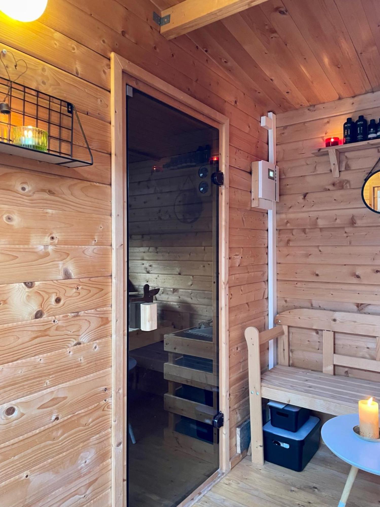 Modernes Holzhaus Im Skandinavischen Stil Mit Sauna, Garten Und 2 Katzen Νόρντερστεντ Εξωτερικό φωτογραφία