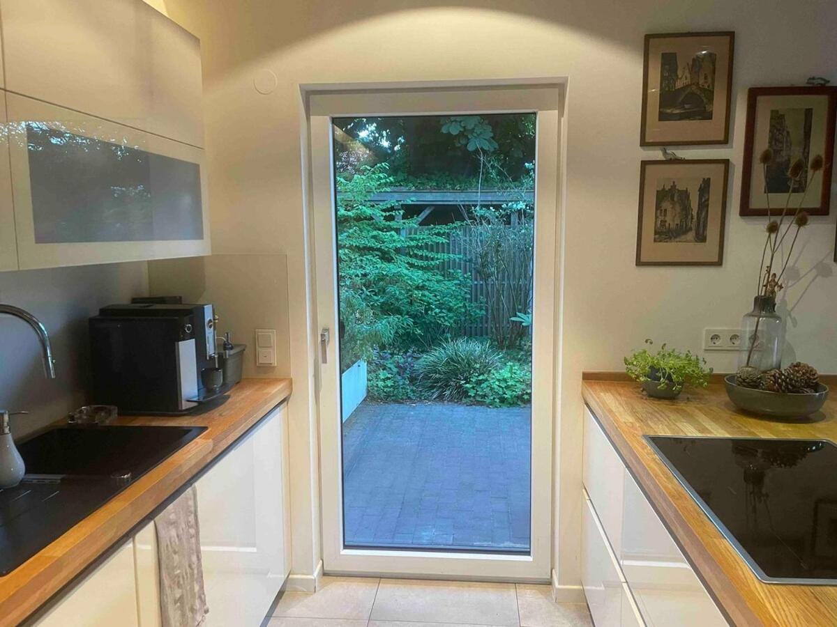 Modernes Holzhaus Im Skandinavischen Stil Mit Sauna, Garten Und 2 Katzen Νόρντερστεντ Εξωτερικό φωτογραφία