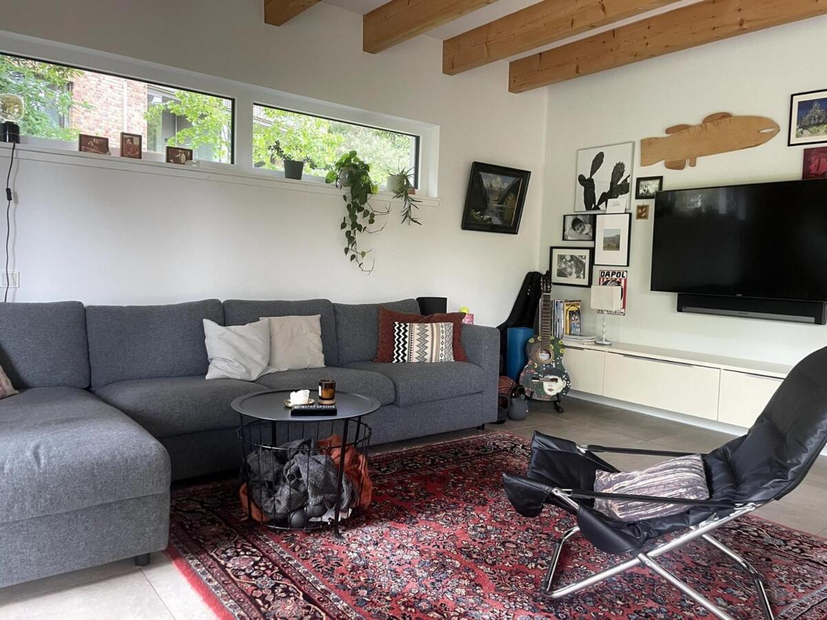 Modernes Holzhaus Im Skandinavischen Stil Mit Sauna, Garten Und 2 Katzen Νόρντερστεντ Εξωτερικό φωτογραφία